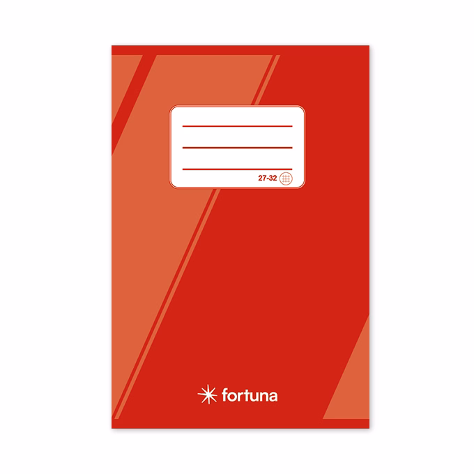 Füzet kockás FORTUNA Basic A/5 32 lapos 27-32