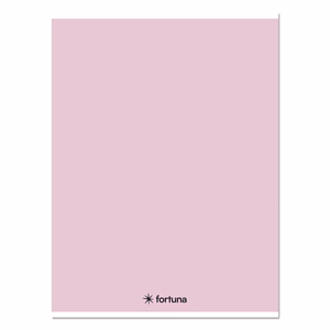 Füzet kockás FORTUNA Monocolor A/4 32 lapos 87-32 pasztell rózsaszín