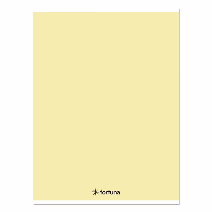Füzet kockás FORTUNA Monocolor A/4 32 lapos 87-32 pasztell sárga