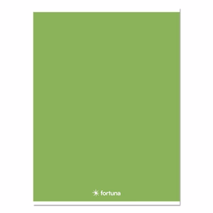 Füzet kockás FORTUNA Monocolor A/4 32 lapos 87-32 zöld