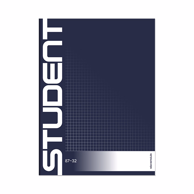 Füzet kockás ICO Student A/4 32 lapos 87-32