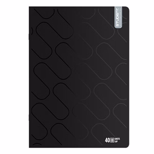Füzet kockás ICO Student Black Prémium A/4 40 lapos