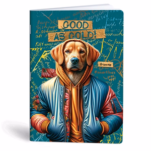 Füzet kockás LIPAMILL A/4 40 lapos Fashion animal