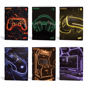 Füzet kockás LIPAMILL A/4 40 lapos Game on