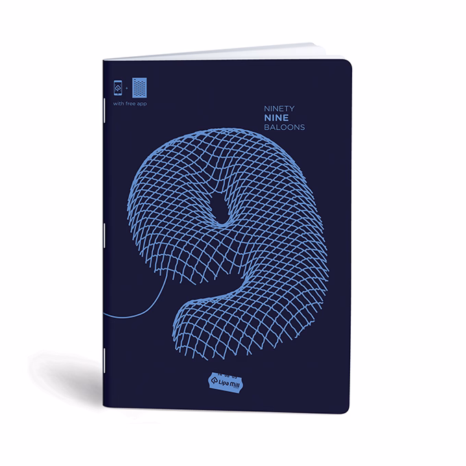 Füzet kockás LIPAMILL A/4 40 lapos Numbers