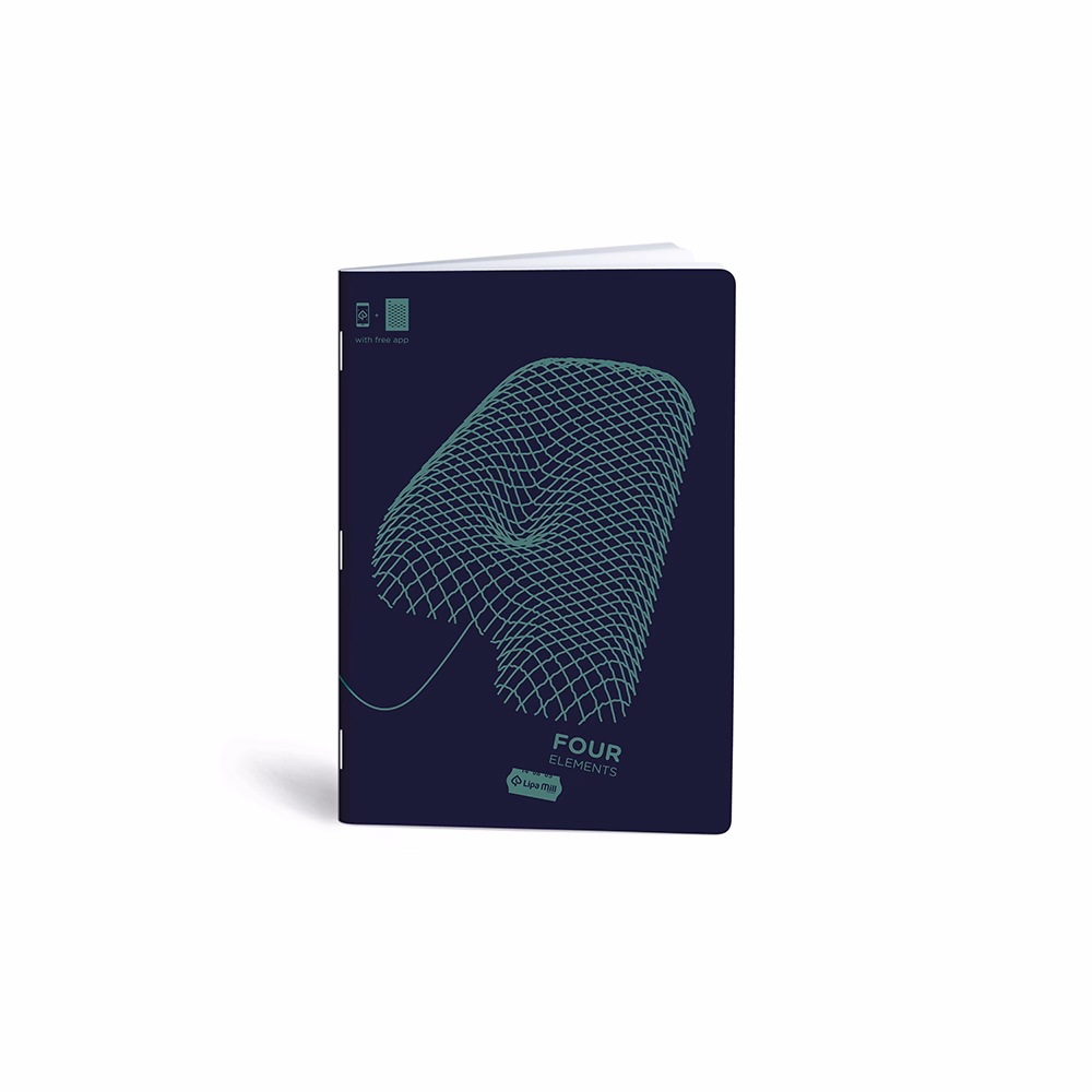 Füzet kockás LIPAMILL A/4 40 lapos Numbers