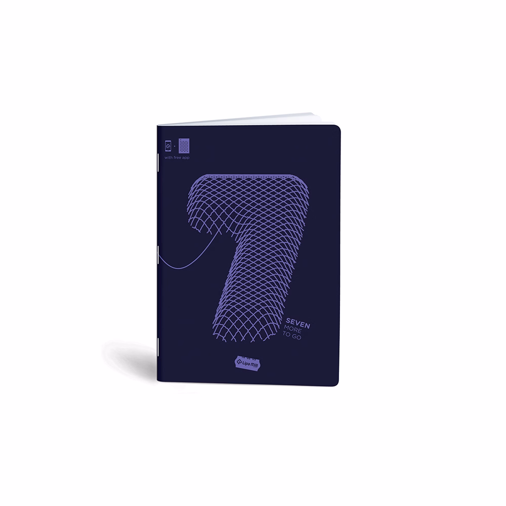 Füzet kockás LIPAMILL A/4 40 lapos Numbers