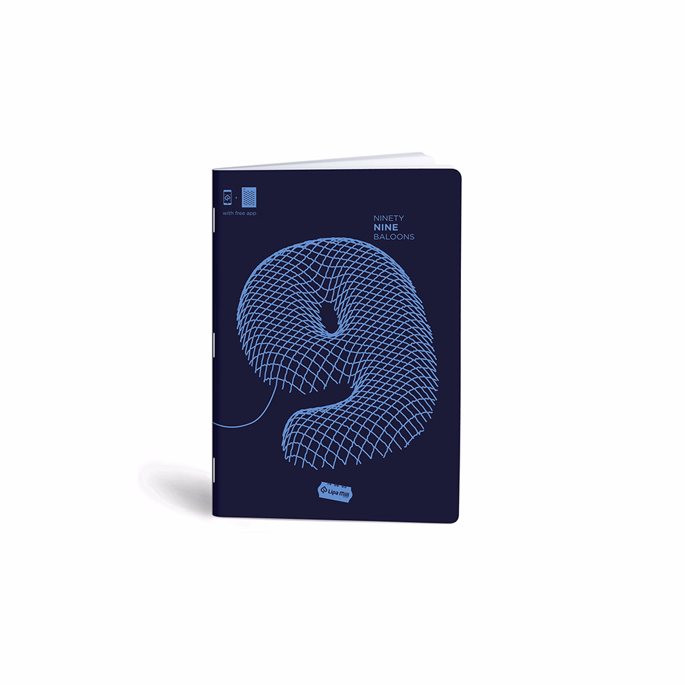 Füzet kockás LIPAMILL A/4 40 lapos Numbers