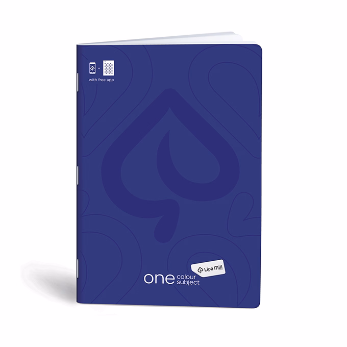 Füzet kockás LIPAMILL A/4 40 lapos One colour