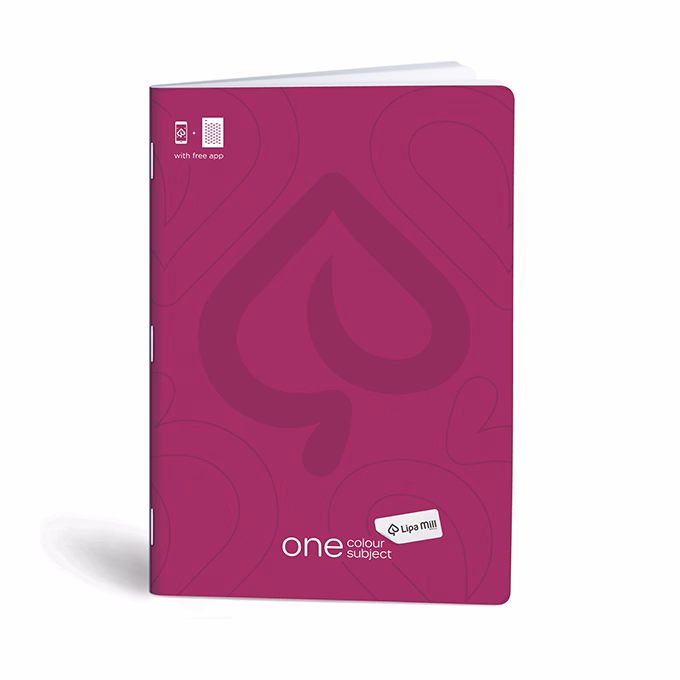 Füzet kockás LIPAMILL A/4 40 lapos One colour