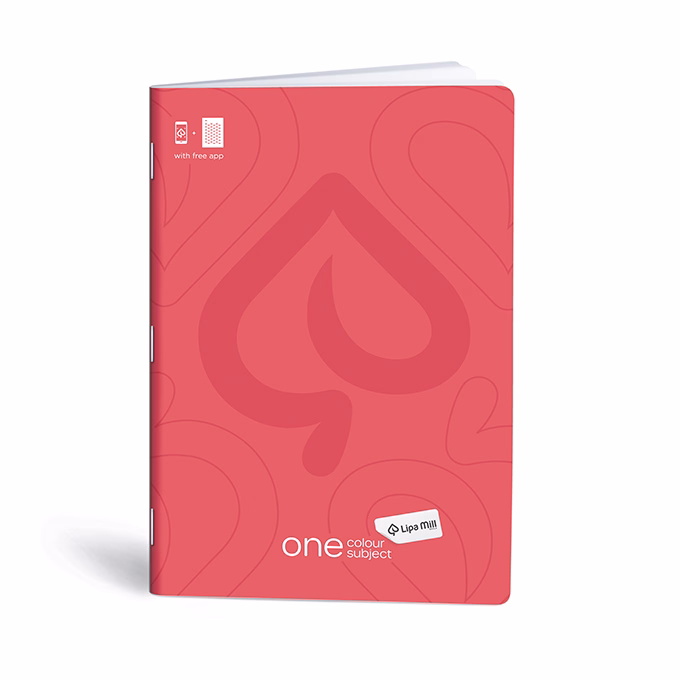 Füzet kockás LIPAMILL A/4 40 lapos One colour