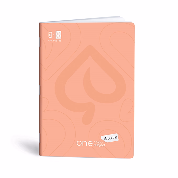 Füzet kockás LIPAMILL A/4 40 lapos One colour