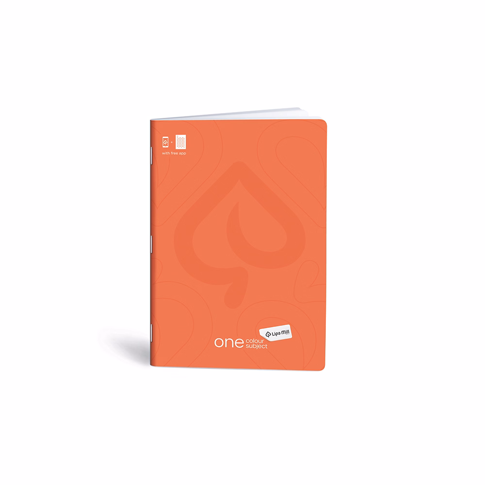 Füzet kockás LIPAMILL A/4 40 lapos One colour