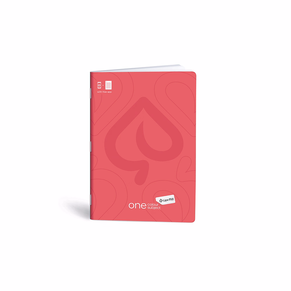 Füzet kockás LIPAMILL A/4 40 lapos One colour