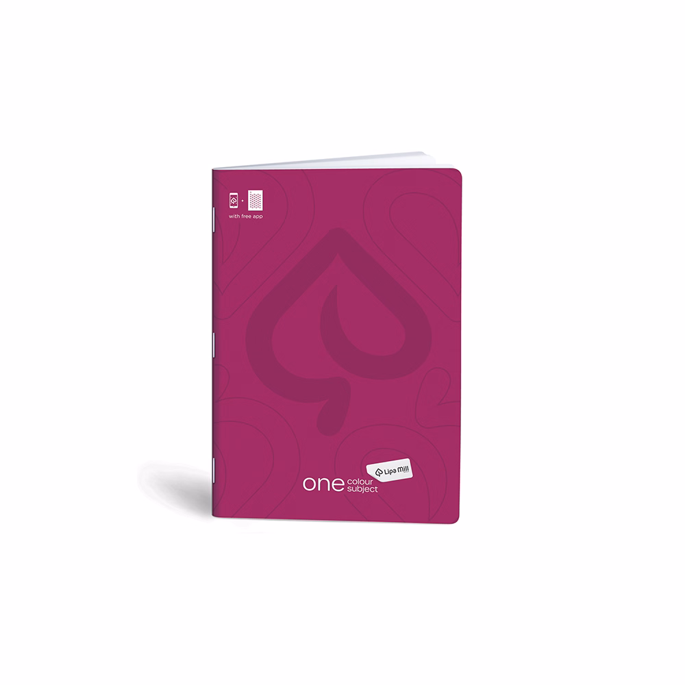 Füzet kockás LIPAMILL A/4 40 lapos One colour