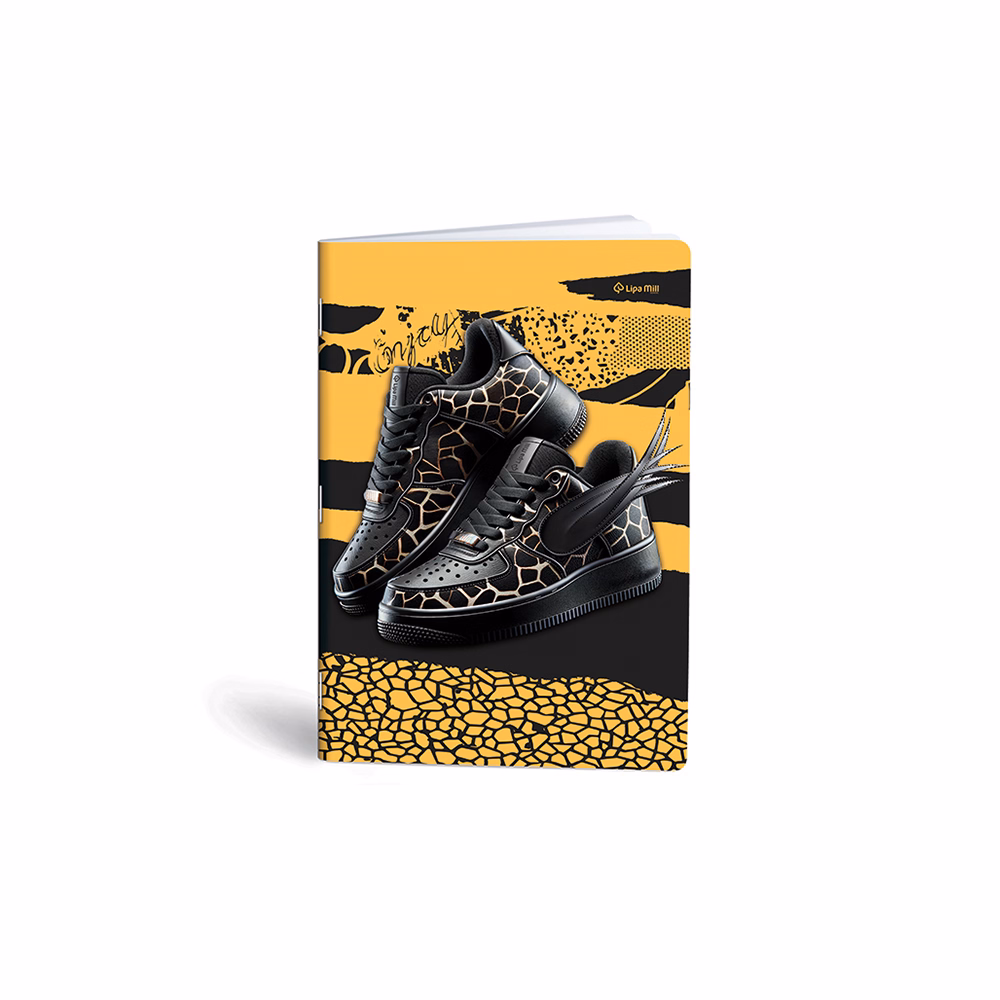 Füzet kockás LIPAMILL A/4 40 lapos Sneaker