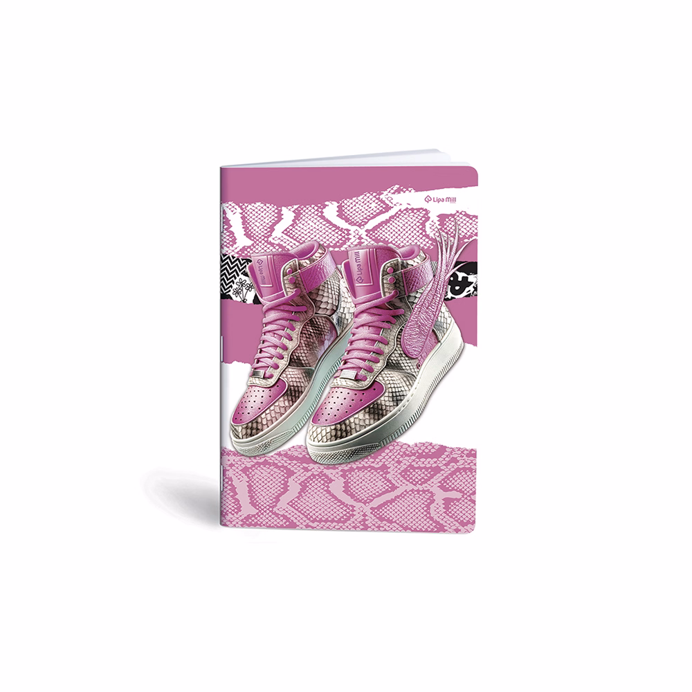 Füzet kockás LIPAMILL A/4 40 lapos Sneaker