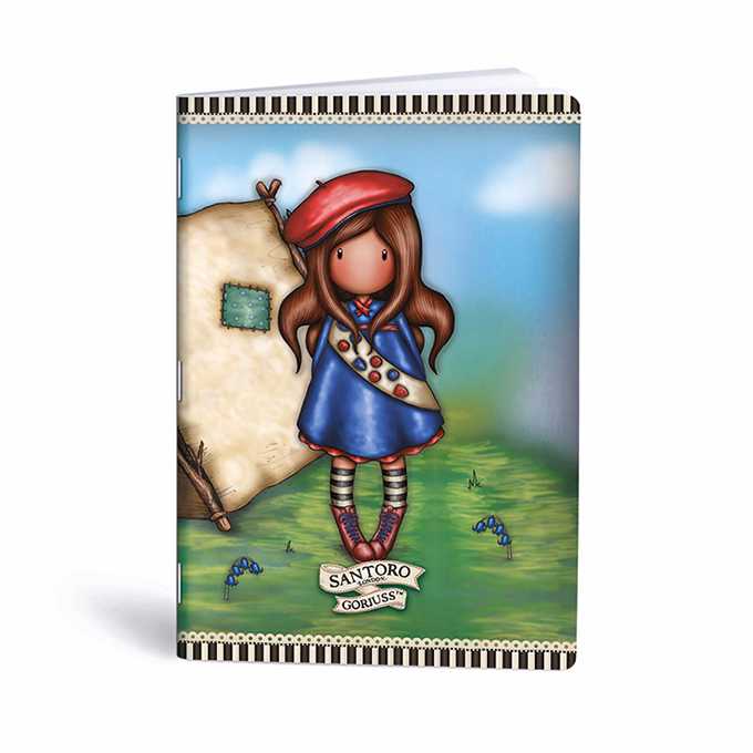 Füzet kockás LIPAMILL A/5 40 lapos Santoro