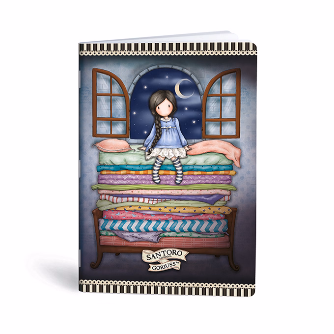 Füzet kockás LIPAMILL A/5 40 lapos Santoro