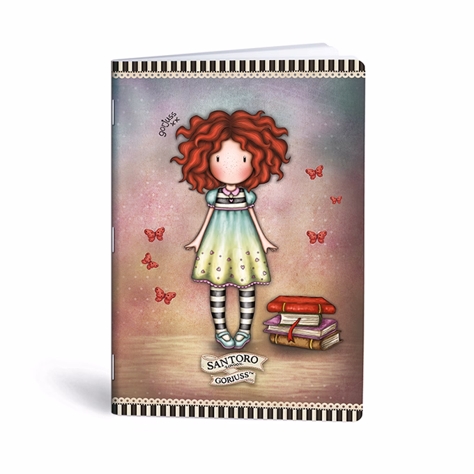 Füzet kockás LIPAMILL A/5 40 lapos Santoro