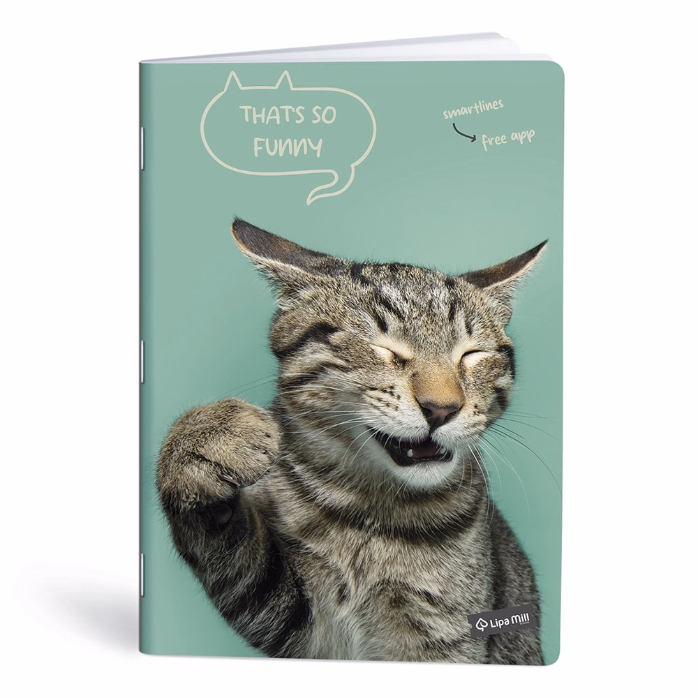 Füzet kockás LIPAMILL A/4 40 lapos Pets