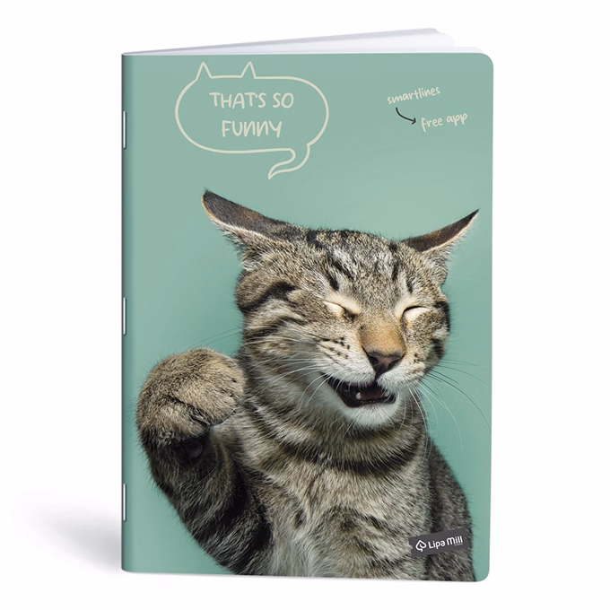 Füzet kockás LIPAMILL A/4 40 lapos Pets