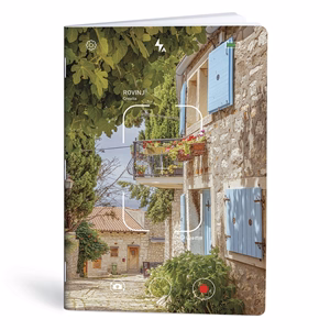 Füzet kockás LIPAMILL A/4 40 lapos Postcard