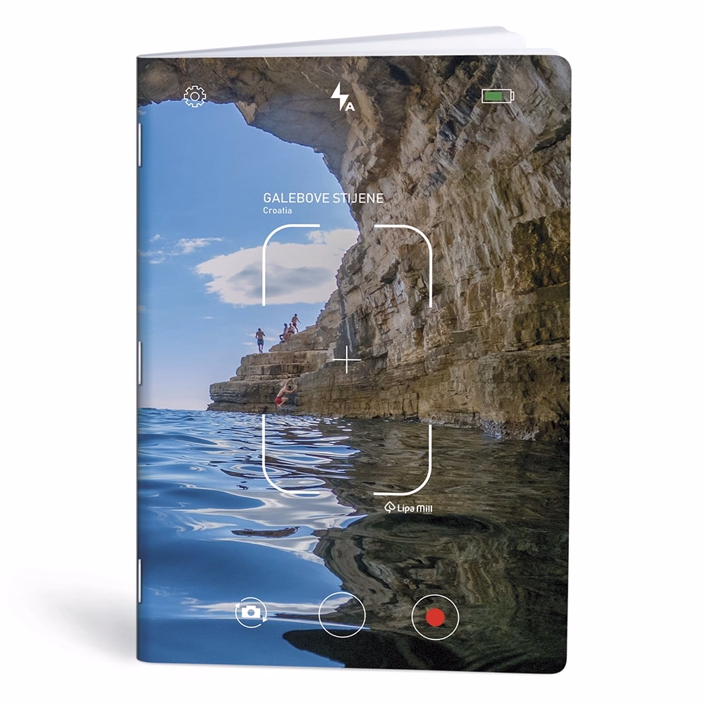 Füzet kockás LIPAMILL A/4 40 lapos Postcard