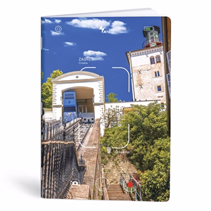 Füzet kockás LIPAMILL A/4 40 lapos Postcard