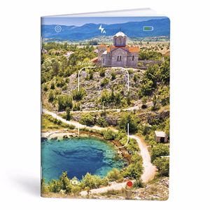 Füzet kockás LIPAMILL A/4 40 lapos Postcard