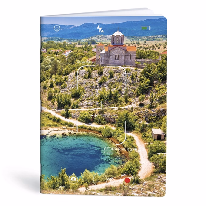 Füzet kockás LIPAMILL A/4 40 lapos Postcard