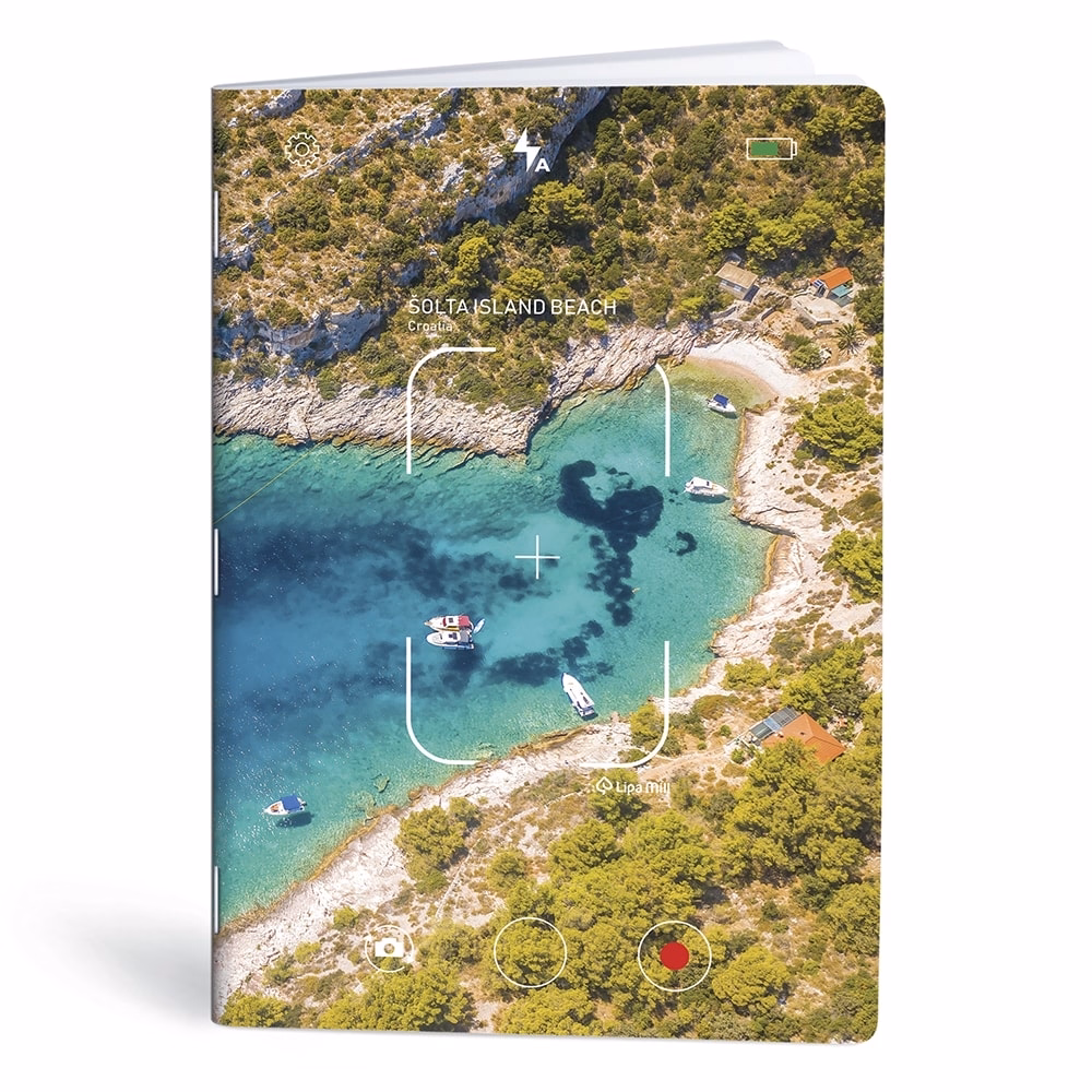 Füzet kockás LIPAMILL A/4 40 lapos Postcard