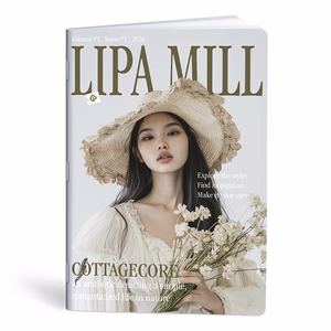 Füzet kockás LIPAMILL A/4 40 lapos Style magazine