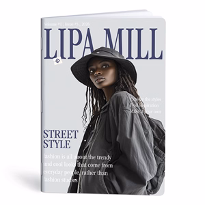 Füzet kockás LIPAMILL A/4 40 lapos Style magazine