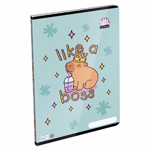 Füzet kockás LIZZYSULI A/4 32 lapos 87-32 Lollipop Capybara