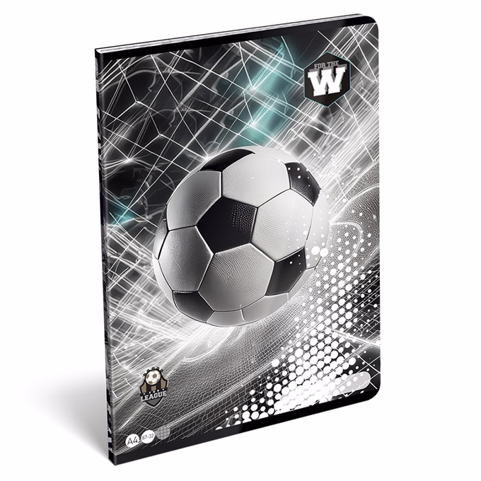 Füzet kockás LIZZYSULI A/4 32 lapos 87-32 Top League FTW