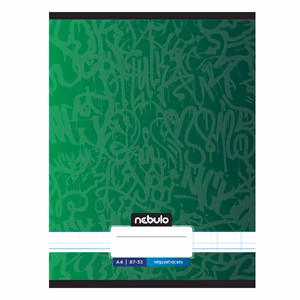 Füzet kockás NEBULO A/4 32 lapos 87-32 Xtreme 12 darabos