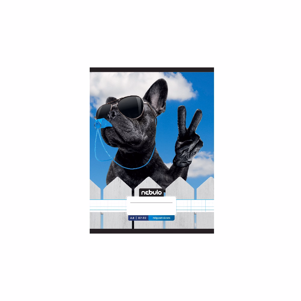 Füzet kockás NEBULO A/4 32 lapos 87-32 Xtreme 12 darabos
