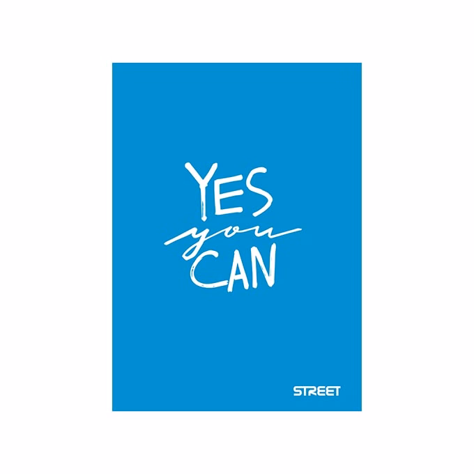 Füzet kockás STREET A/4 42 lapos PP Neon