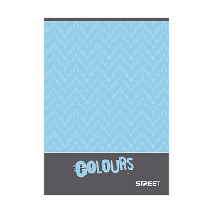 Füzet kockás STREET A/4 52 lapos diszlexia számolás segítő