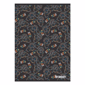 Füzet kockás STREET A/4 54 lapos Gaming
