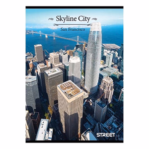 Füzet kockás STREET A/4 54 lapos Skyline