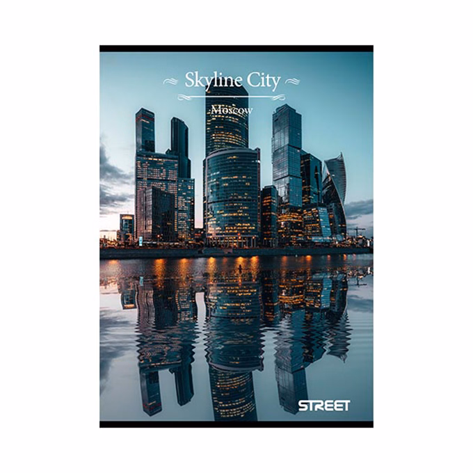 Füzet kockás STREET A/4 54 lapos Skyline