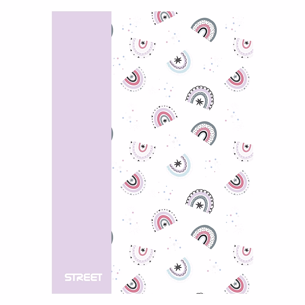 Füzet kockás STREET A/4 42 lapos PP Blossom