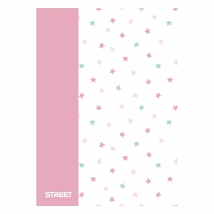 Füzet kockás STREET A/4 42 lapos PP Blossom