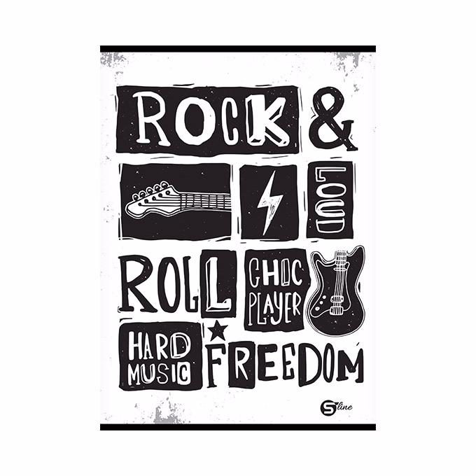 Füzet kockás STREET A/4 52 lapos S-Line2