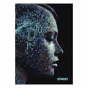 Füzet kockás STREET A/4 54 lapos AI