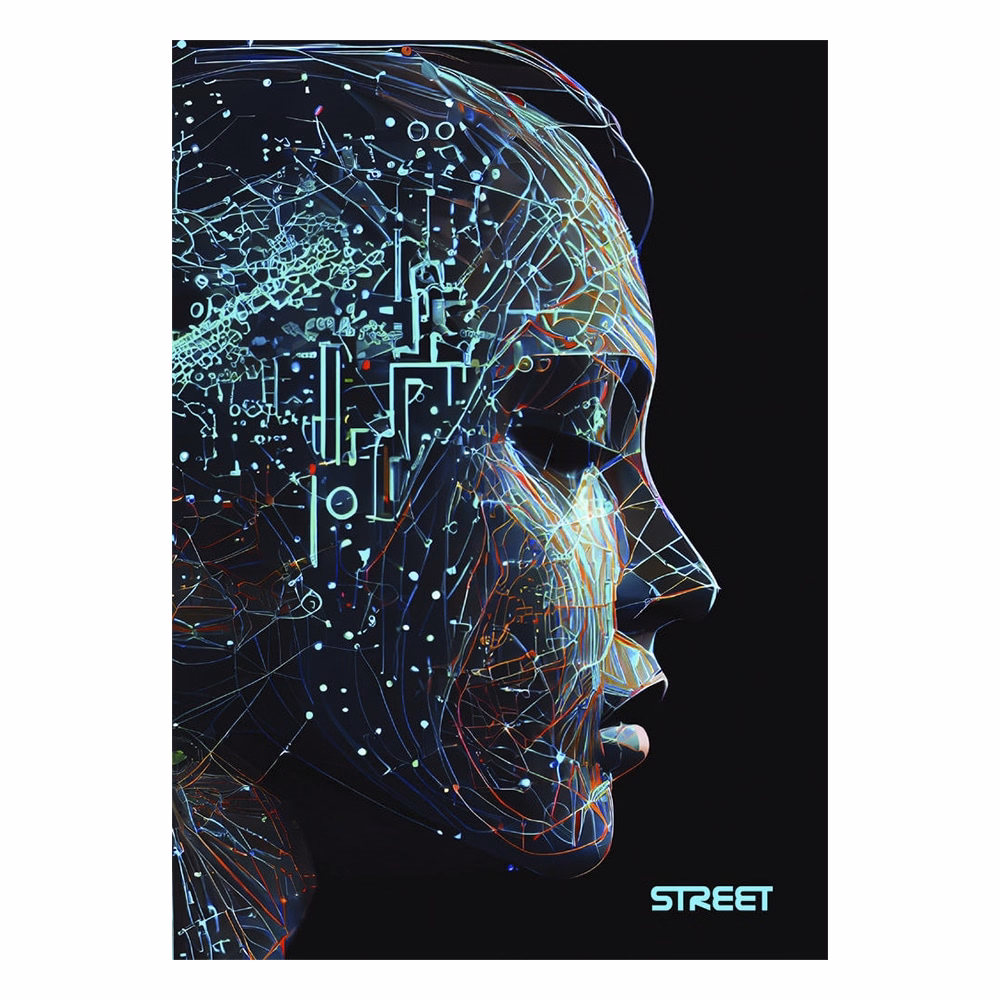 Füzet kockás STREET A/4 54 lapos AI