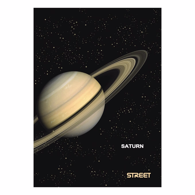 Füzet kockás STREET A/4 54 lapos Planets
