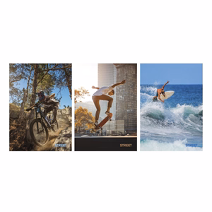 Füzet kockás STREET A/4 54 lapos Sport